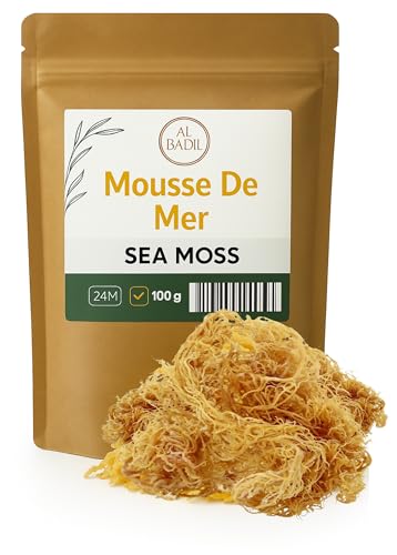 Golden Sea Moss Superfood 100g - 100% Natural Source of Minerals & Vitality Support