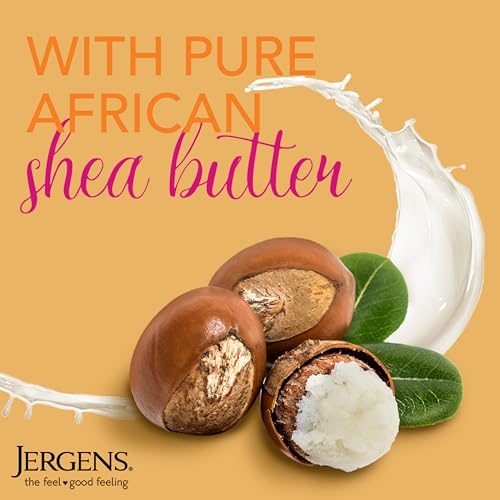 Jergens Shea Butter Body Lotion 200ml - Deep Nourishment Fast Absorbing Moisturizer