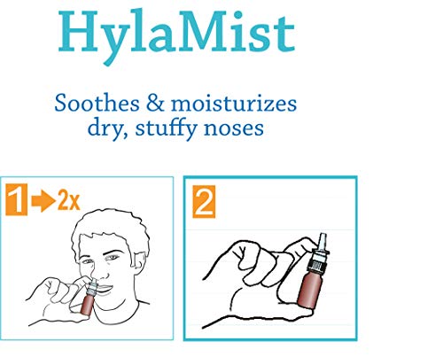 Hyalogic HylaMist HA Nasal Spray - Hydrating Sinus Relief 2 oz