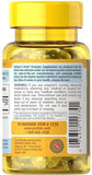 PURITAN'S PRIDE Vitamin E 400 IU - 100 Capsules - Antioxidant Powerhouse