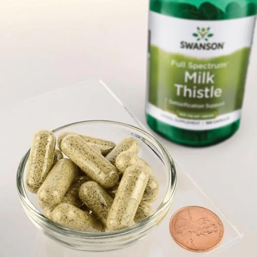 Swanson Full Spectrum Milk Thistle - Liver Support - 500mg, 100 Capsules