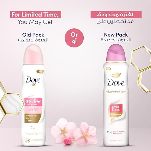Dove Advanced Care Even Tone Antiperspirant Deodorant (2-Pack)