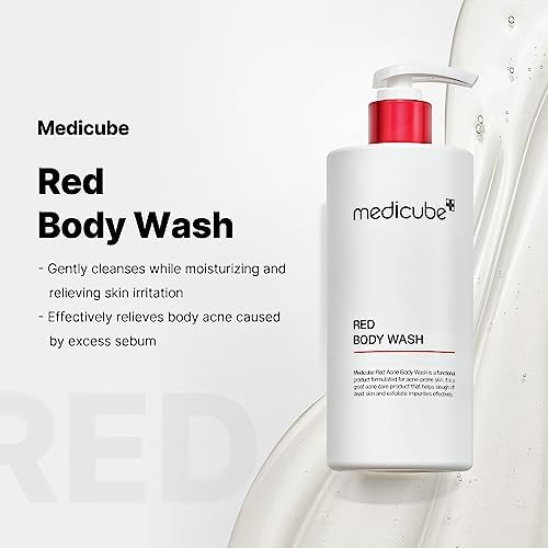 Medicube Red Acne Treatment Body Wash with Salicylic Acid & Niacinamide (K-Beauty)