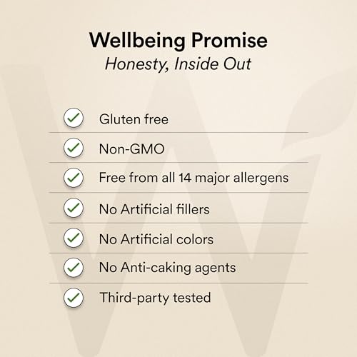 Wellbeing Nutrition Marine Collagen Peptides Powder with Biotin & Hyaluronic Acid (Mango Peach, 250g)