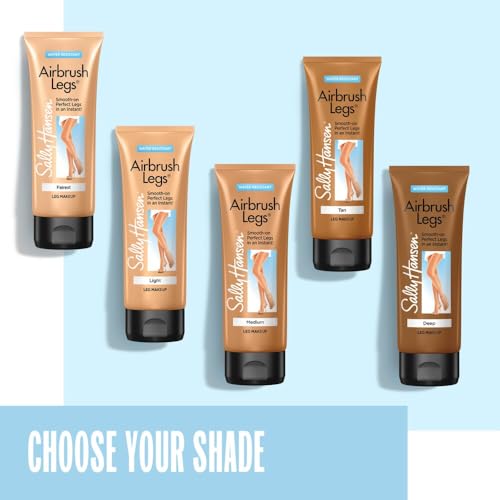 Sally Hansen Airbrush Legs Lotion - Light Glow for Natural Radiance - 118.3g
