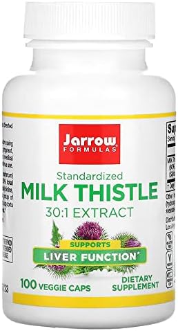 Jarrow Formulas Milk Thistle - Liver Support & Detoxification