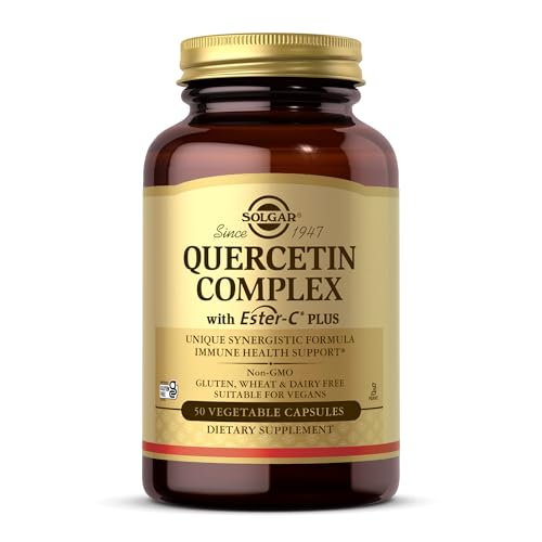 Solgar Quercetin Complex with Ester-C Plus Vegetable Capsules - 50 Count