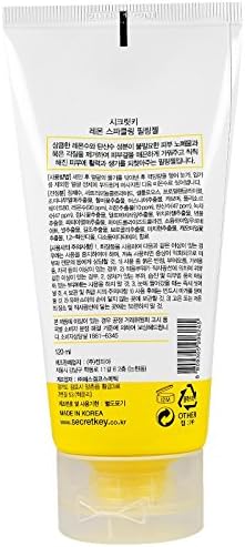 Secret Key Lemon Sparkling Peeling Gel - 120ml - Exfoliating & Brightening