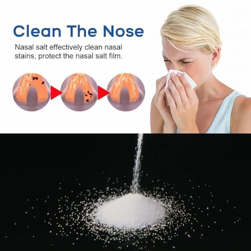 Nasal Wash Salt Refill Mix for Allergy Relief - 60 Packs (2 x 30 Boxes)