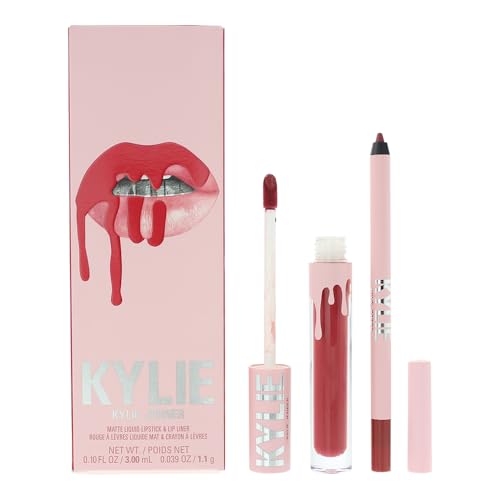 Kylie Cosmetics Matte Lip Kit - 401 Victoria | 2 Pc Lipstick + Liner Set