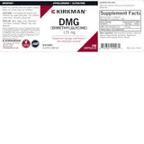 Kirkman Labs DMG Dimethylglycine 125mg - Immune & Energy Support, 100 Capsules