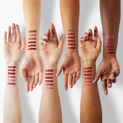 Khazna 12 Pcs Lip Liner and Lipstick Set - Velvety Matte Liquid Lipsticks