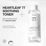 Heartleaf 77% Soothing Toner - 250ml for Sensitive Skin