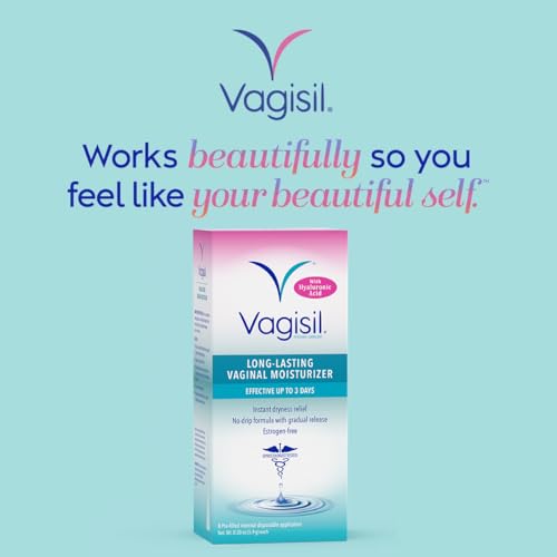Vagisil Prohydrate Internal Moisturizer & Lubricant for Women - Gynecologist Recommended, 8 Count