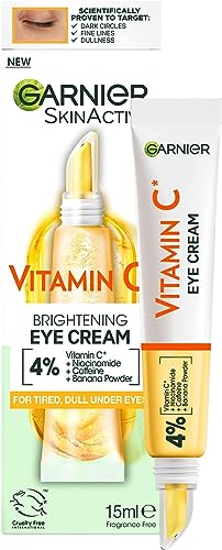 Garnier Eye Cream with 4% Vitamin C - Whitening, Dark Circle Brightener