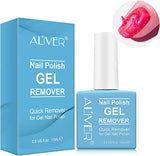 ALIVER No Foil Gel Nail Polish Remover - Quick Removal System