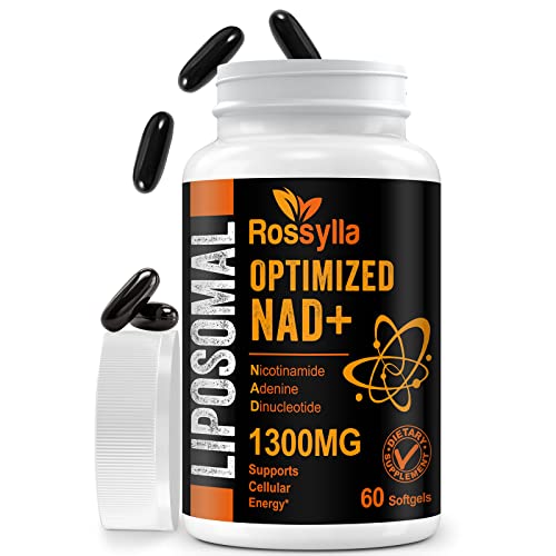 1300 MG Liposomal NAD+ Supplement - Highest Absorption for Aging Defense & Longevity
