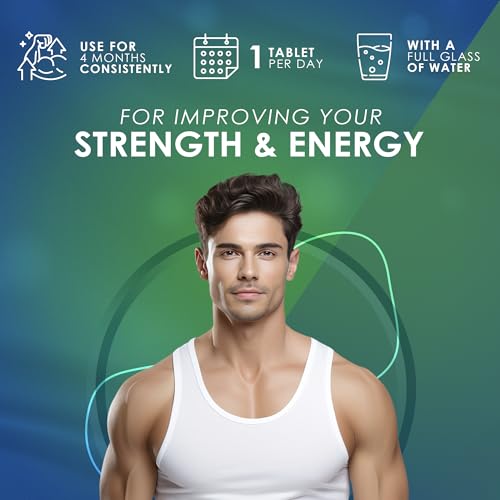 Ambrosial Men's Multivitamin - 120 Tablets for Energy & Immunity