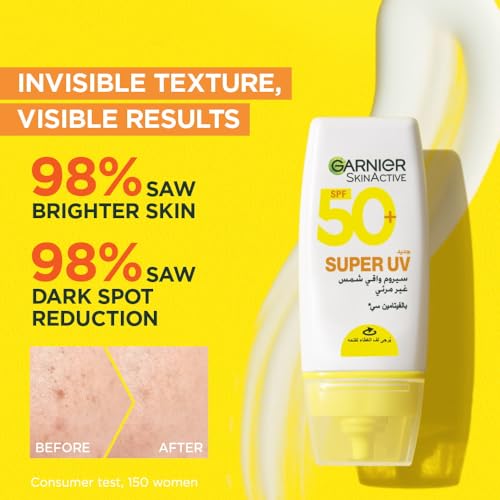 Garnier Super UV Invisible Sunscreen Serum SPF 50 - 30ml