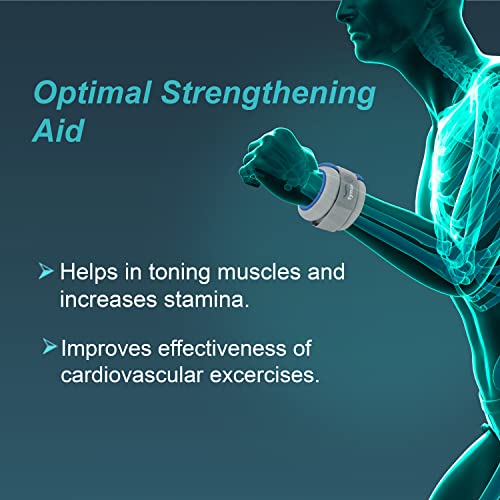 Tynor Adjustable Weight Cuff - 1 kg for Rehabilitation & Fitness