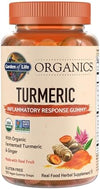 Garden of Life MyKind Organics Turmeric Gummies for Joint Support, 120 Vegan