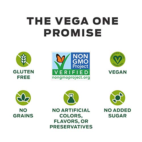 Vega All-in-One Nutritional Shake - Chocolate Flavor, 13.2oz (375g) Plant-Based Protein