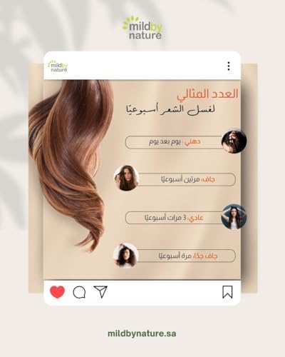 Mild By Natural Volumizing Shampoo with Vitamin E - Anti-Dandruff