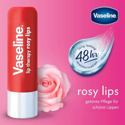 Vaseline Rosy Lips Lip Therapy - Soft, Hydrated Lips