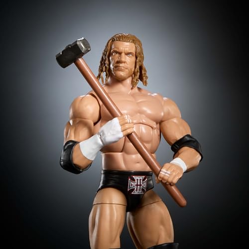 Mattel WWE Elite Collection Triple H SummerSlam Action Figure Set with William Regal BAF Parts
