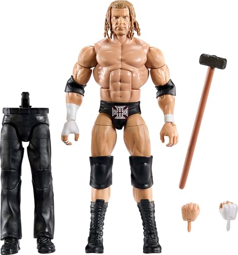Mattel WWE Elite Collection Triple H SummerSlam Action Figure Set with William Regal BAF Parts