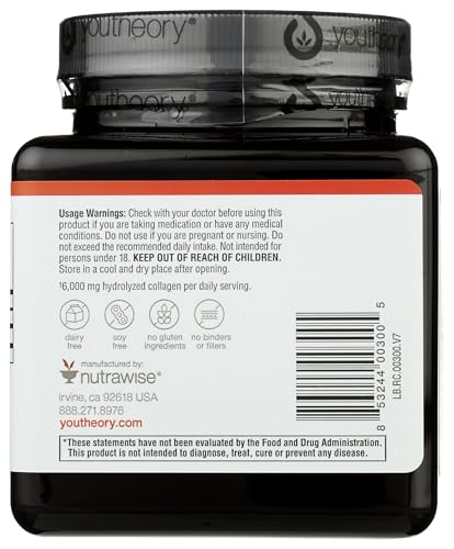 Youtheory Collagen Advanced Formula Type 1 & 3 - 120 Tablets