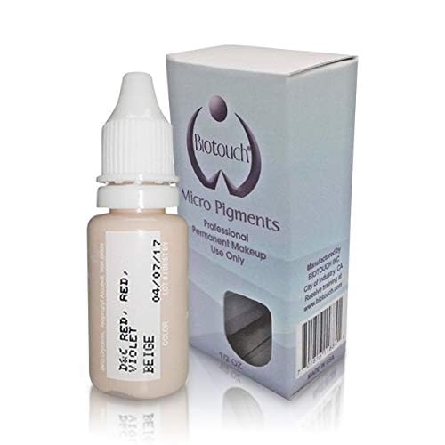 Biotouch Professional Semi-Permanent Makeup Pigments - Beige 15mL - Long-Lasting PMU Ink