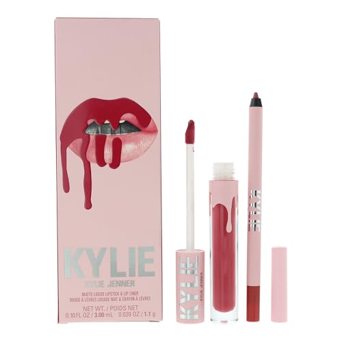 Kylie Cosmetics Matte Lip Kit - 503 Bad Lil Thing | 2 Pc Lipstick + Liner Set