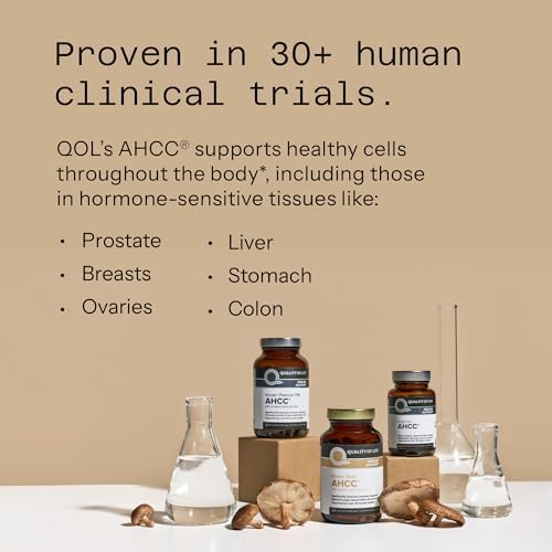 Quality of Life, Kinoko® Platinum AHCC® with Acylated Alpha-Glucans, 60 Vegicaps