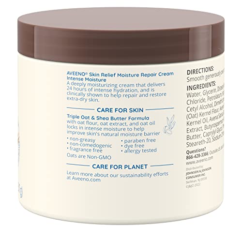 Aveeno Skin Relief Intense Moisture Body Cream - Dry Skin Repair