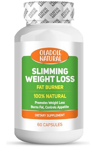 Oladole Natural Weight Loss Pill with Diet Support - Powerful Fat Burning Slimming Supplement