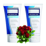 Goyazan Acne Foaming Wash - 4% Benzoyl Peroxide Maximum Strength - 6oz (2 Pack)