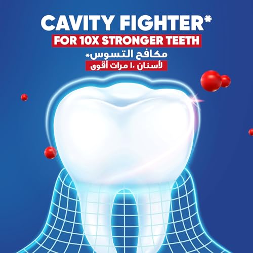SIGNAL Fluoride Toothpaste - Fresh Breath & 10x Stronger Teeth (2x120ml)
