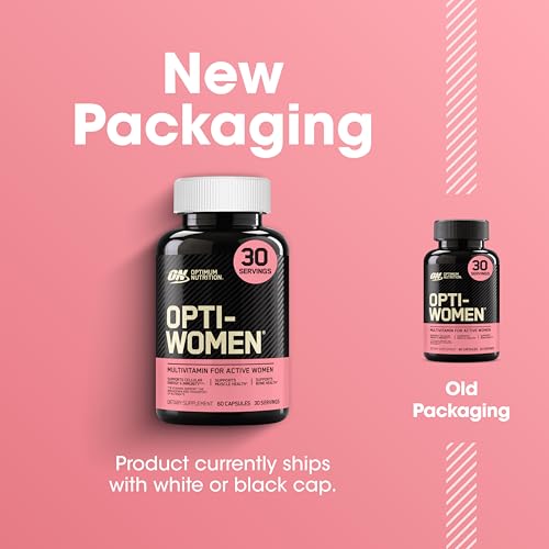 Optimum Nutrition Opti-Women Vitamin, Women's Daily Multivitamin, 60 Capsules