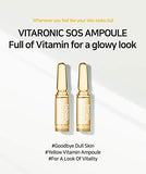 K-Beauty SNP Vitaronic SOS Ampoule - 7-Day Facial Moisturizer & Nourishing Treatment
