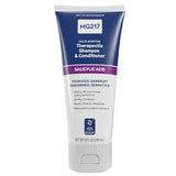 MG217 Psoriasis Shampoo and Conditioner with Salicylic Acid - Therapeutic Scalp Treatment for Psoriasis, Softens and Removes Scaling - 8 fl. oz Tube