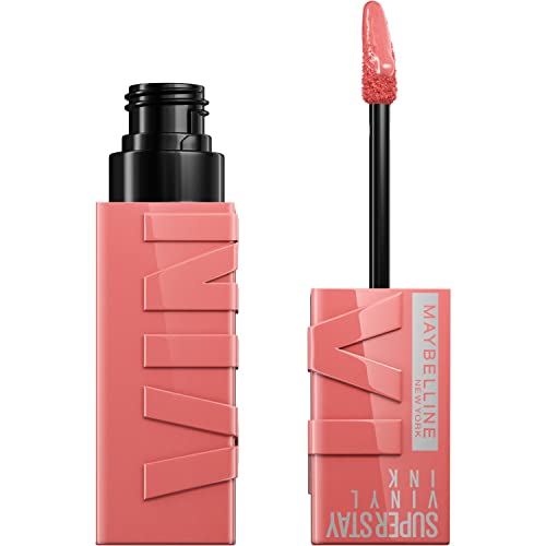 Maybelline Super Stay Vinyl Ink Longwear Liquid Lipcolor - Charmed Pink | Highly Pigmented & Shine