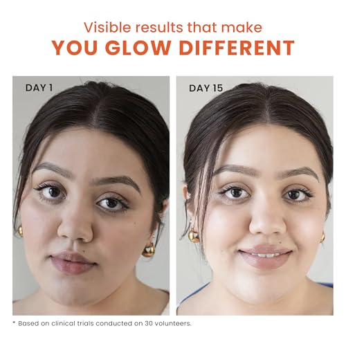 Foxtale Glow Sunscreen SPF 50 PA++++ with Vitamin C and Niacinamide for Dewy Skin