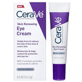 CeraVe Renewing Eye Cream for Wrinkles - Anti-Aging Peptides & Caffeine, Paraben Free