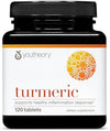 Youtheory Turmeric Advanced - 450 mg Turmeric Supplement - with 15 mg Black Pepper & 300 mg Olive Leaf Extract - Curcumin Joint Support* - Soy, Dairy & Gluten Free - 120 Vegetarian Tablets