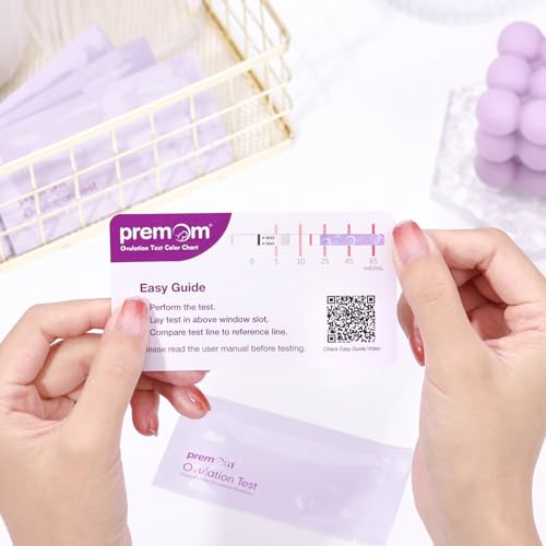 Premom Semi-Quantitative Ovulation Test Kit with Digital Reader & 20 LH Strips