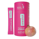 Oneshot Hydration Electrolyte Powder Drink Mix - Sugar Free, Pomegranate Flavor, 14 Sachets