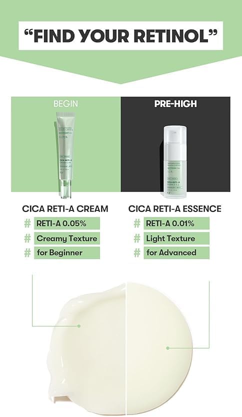 VT Cosmetics Cica Reti-A Essence 0.1 - Retinol Balancing Essence
