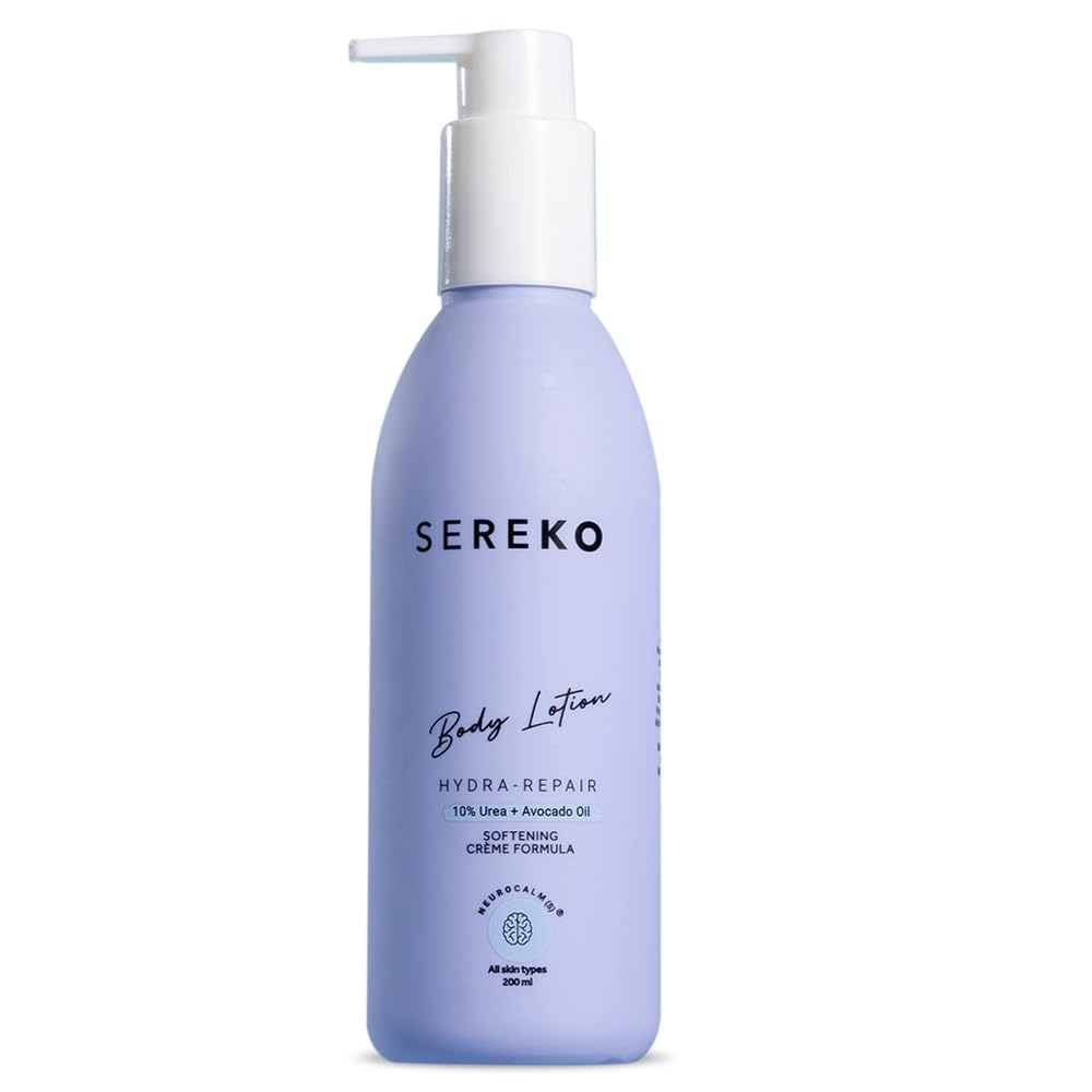Sereko Urea Body Lotion with Avocado Oil | Detox & Exfoliation for Very Dry Skin