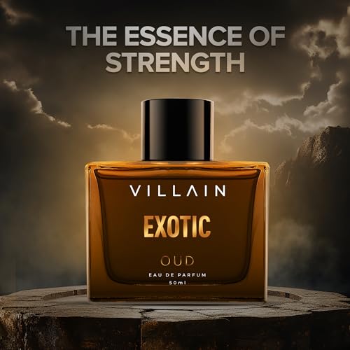 Villain Oud Perfume for Men - Masculine Long-Lasting Eau De Parfum 50ml